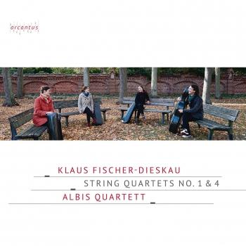 Cover Klaus Fischer-Dieskau: String Quartets No. 1 & 4