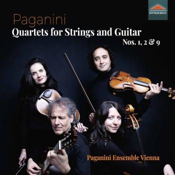 Cover Paganini: Quartets for Strings & Guitar Nos. 1, 2 & 9