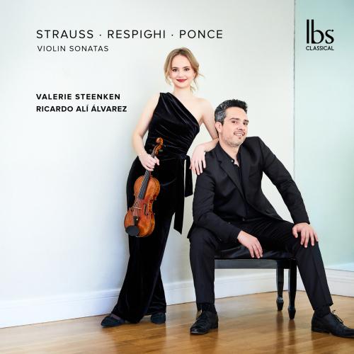 Cover Violin Sonatas: Strauss - Respighi - Ponce