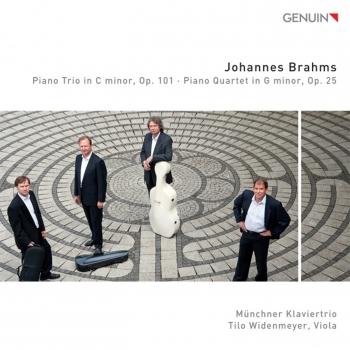 Cover Brahms: Piano Trio in C minor, Op. 101 - Piano Quartet in G minor, Op. 25