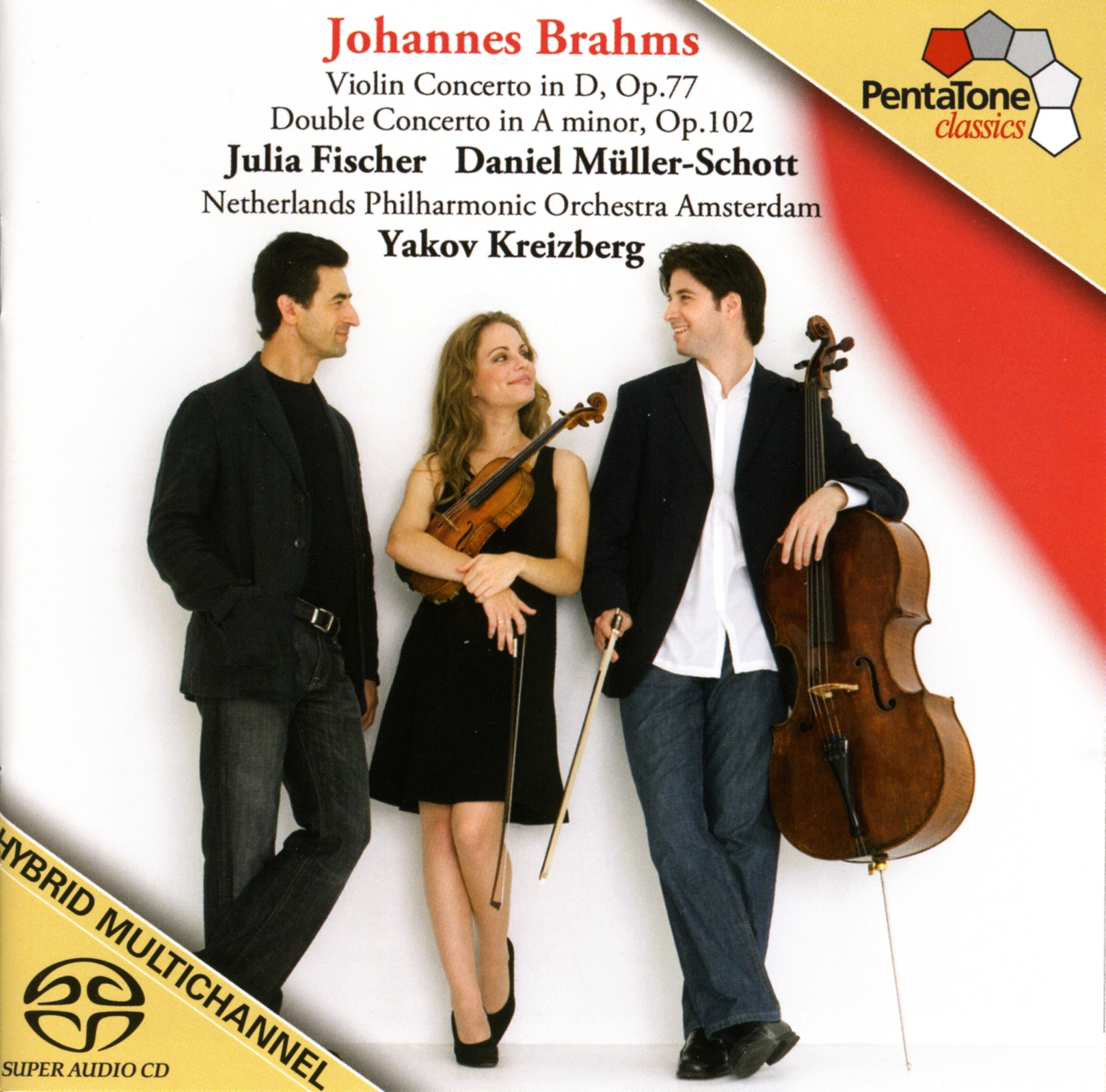 Cover Brahms: Violin Concerto / Double Concerto