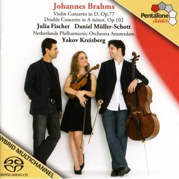 Cover Brahms: Violin Concerto / Double Concerto