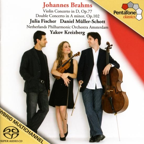 Cover Brahms: Violin Concerto / Double Concerto