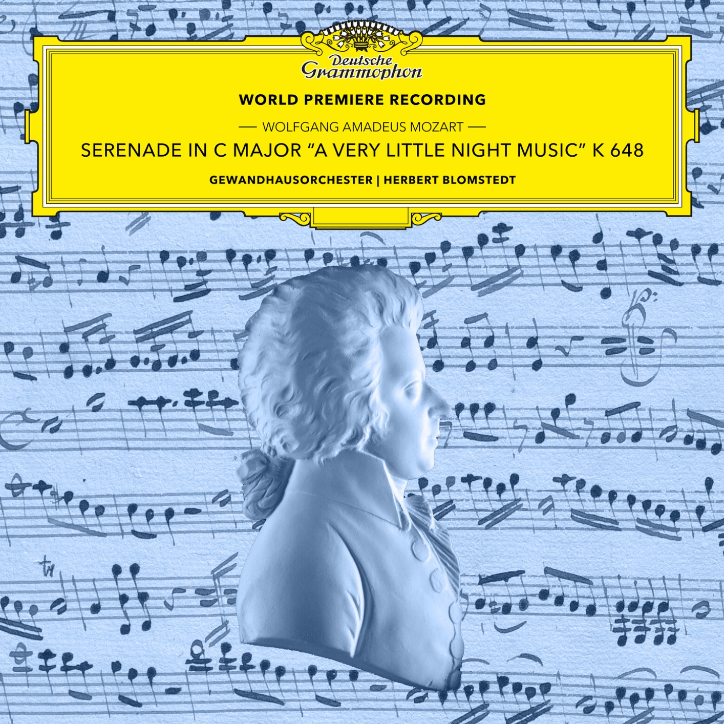 Cover Mozart: Serenade in C Major, K. 648 'A Very Little Night Music' (Version for Orchestra) (World Premiere Recording)