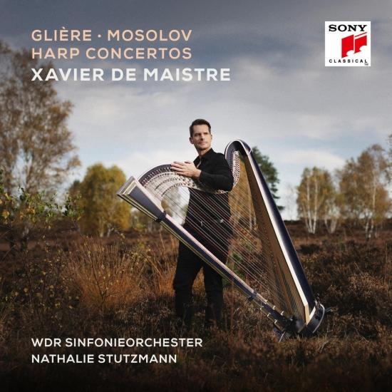 Cover Glière, Mosolov: Harp Concertos
