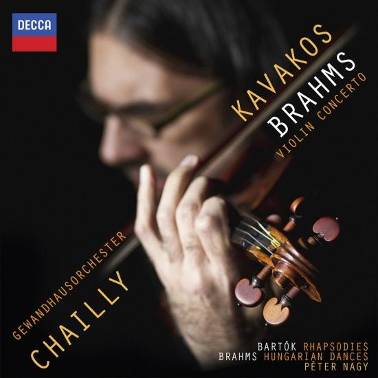Cover Brahms: Violin Concerto; Hungarian Dances / Bartók: Rhapsodies