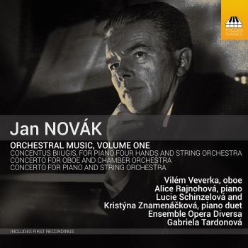 Cover Jan Novák: Orchestral Music, Vol. 1