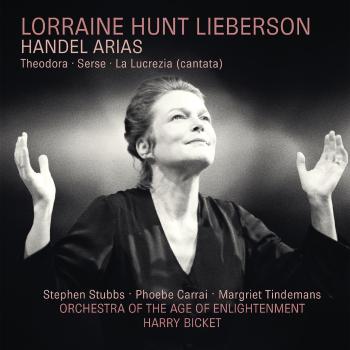 Cover Lorraine Hunt Lieberson: Handel Arias (2025 Remastered Version)