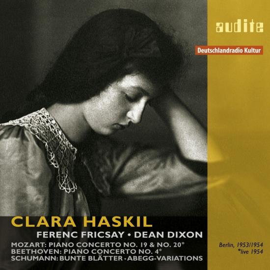Cover Clara Haskil Plays Mozart, Beethoven and Schumann (The complete RIAS recordings, Berlin 1953 & 1954)