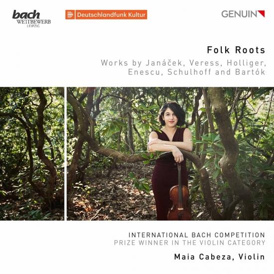 Cover Folk Roots: Works by Janáček, Veress, Holliger, Enescu, Schulhoff & Bartók