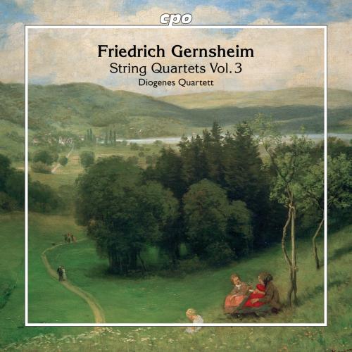 Cover Friedrich Gernsheim: String Quartets Vol. 3