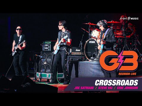 Video Joe Satriani, Eric Johnson, Steve Vai - Crossroads