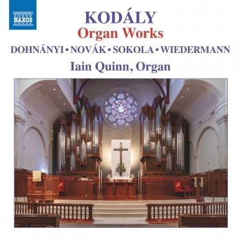 Cover Kodály: Organ Works