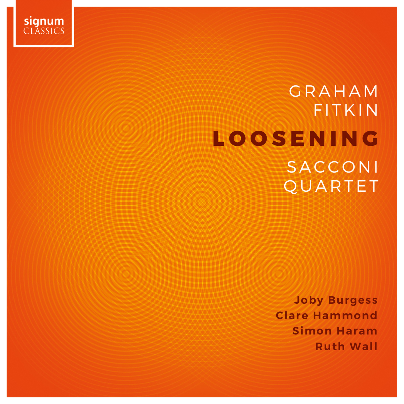 Cover Graham Fitkin: LOOSENING