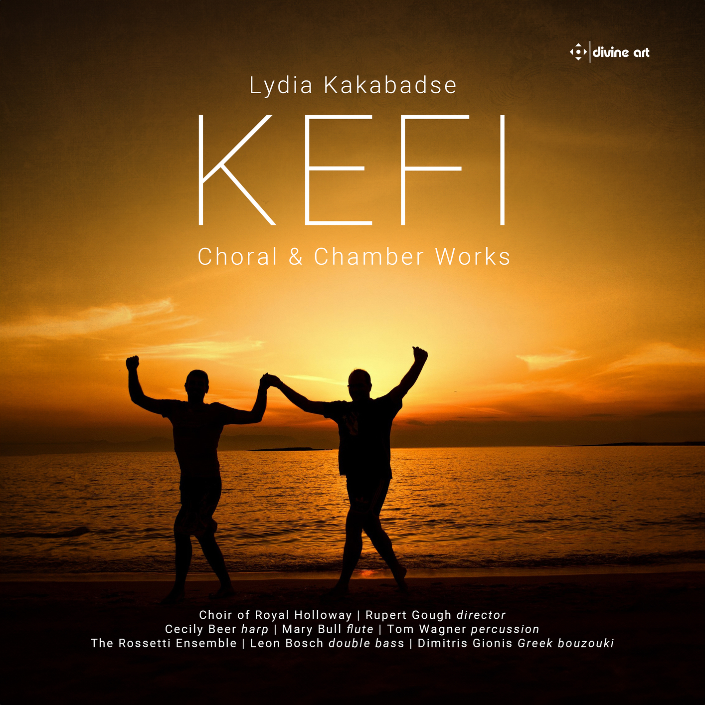 Cover Kefi: Choral & Chamber Works by Lydia Kakabadse