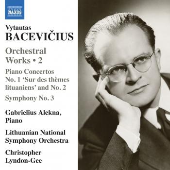 Cover Bacevičius: Orchestral Works, Vol. 2