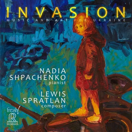 Cover Spratlan: Invasion — Music and Art for Ukraine