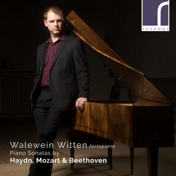 Cover Walewein Witten: Piano Sonatas by Haydn, Mozart & Beethoven