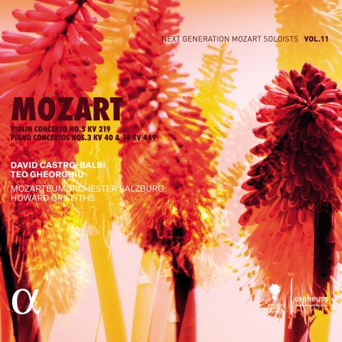 Cover Mozart: Violin Concerto No. 5, KV 219, Piano Concertos Nos. 3, KV 40 & 14, KV 449