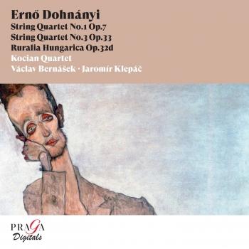 Cover Ernő Dohnányi String Quartets Nos. 1 & 3, Ruralia Hungarica