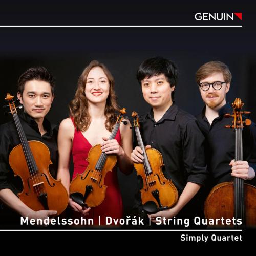 Cover Mendelssohn-Dvořák-String Quartets