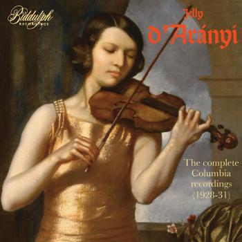 Cover Jelly d'Arányi: The complete Columbia recordings (1928-31) (Remastered 2025)