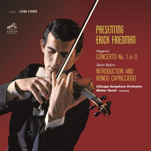 Cover Paganini: Violin Concerto No. 1 in D Major, Op. 6 - Saint-Saëns: Introduction et Rondo capriccioso in A Minor, Op. 28