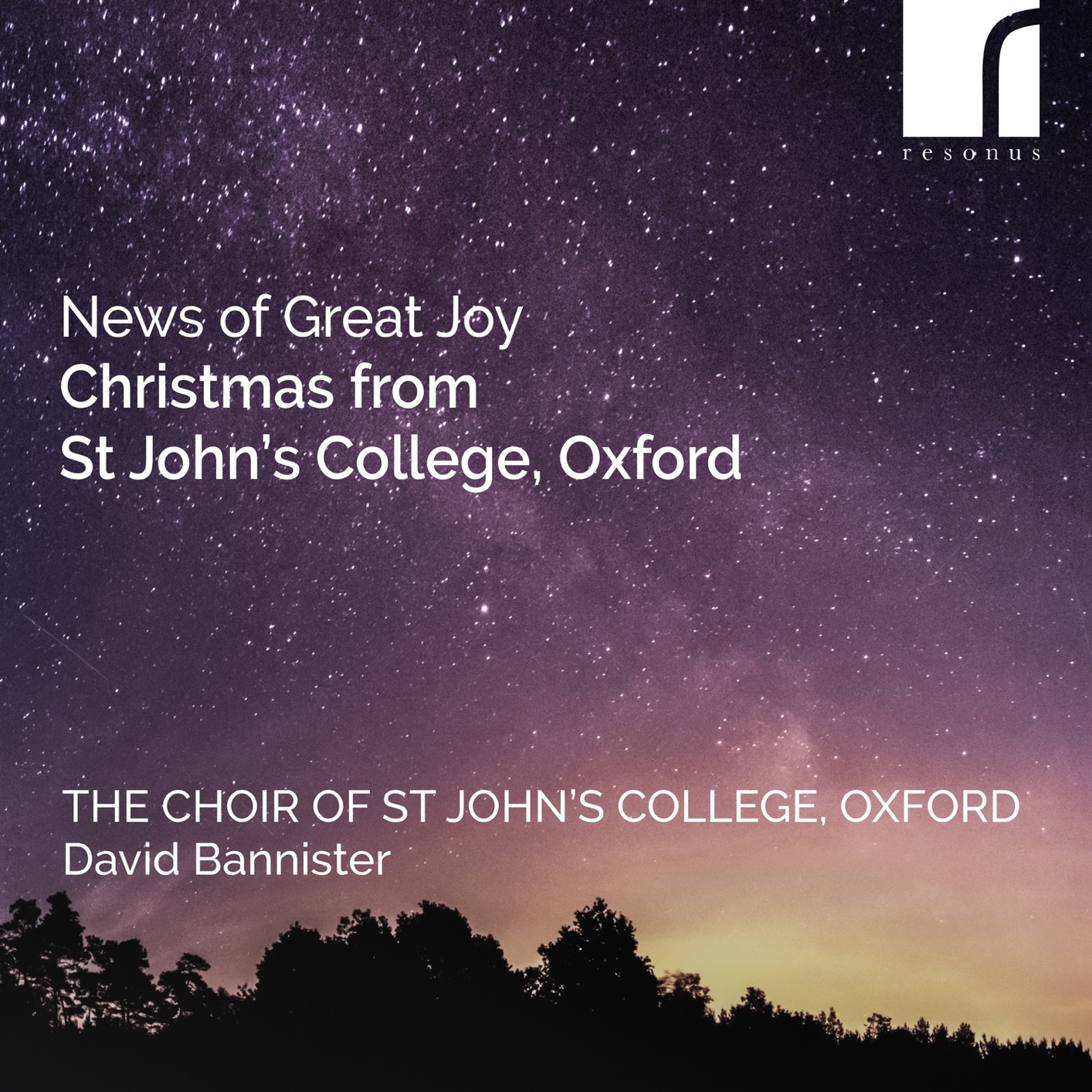 Cover News of Great Joy: Christmas from St Johns College, Oxford