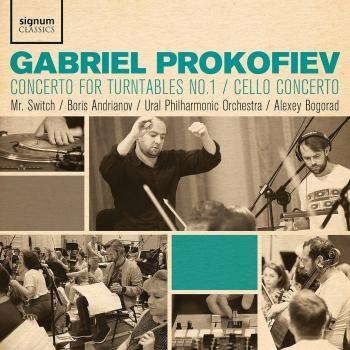 Cover Gabriel Prokofiev: Concerto for Turntables No. 1, Cello Concerto