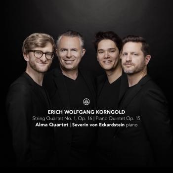 Cover Korngold: String Quartet No. 1, Op. 16 | Piano Quintet Op. 15