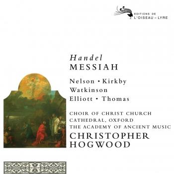 Cover Handel: Messiah (Foundling Hospital Version 1754)