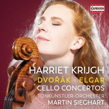 Cover HARRIET KRIJGH: Dvořák - Elgar - Cello Concertos