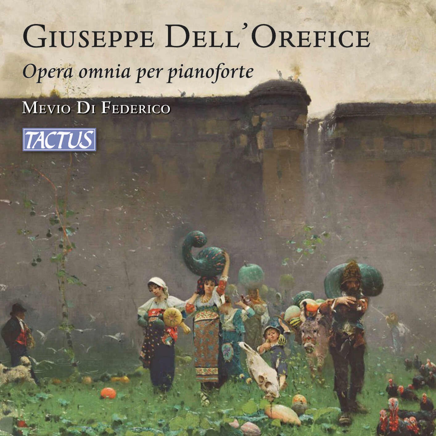 Cover Dell'Orefice: Opera omnia per pianoforte