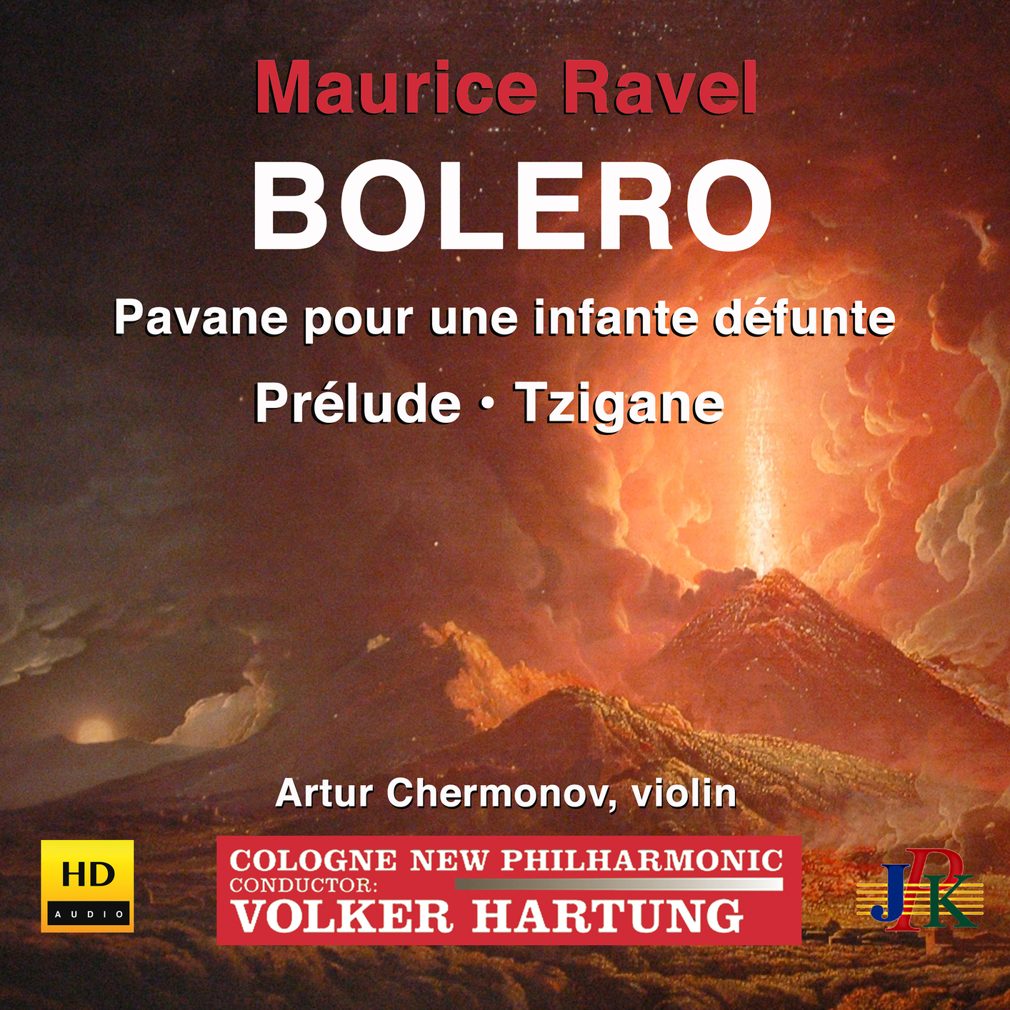 Cover Ravel: Bolero, Tzigane, Pavane