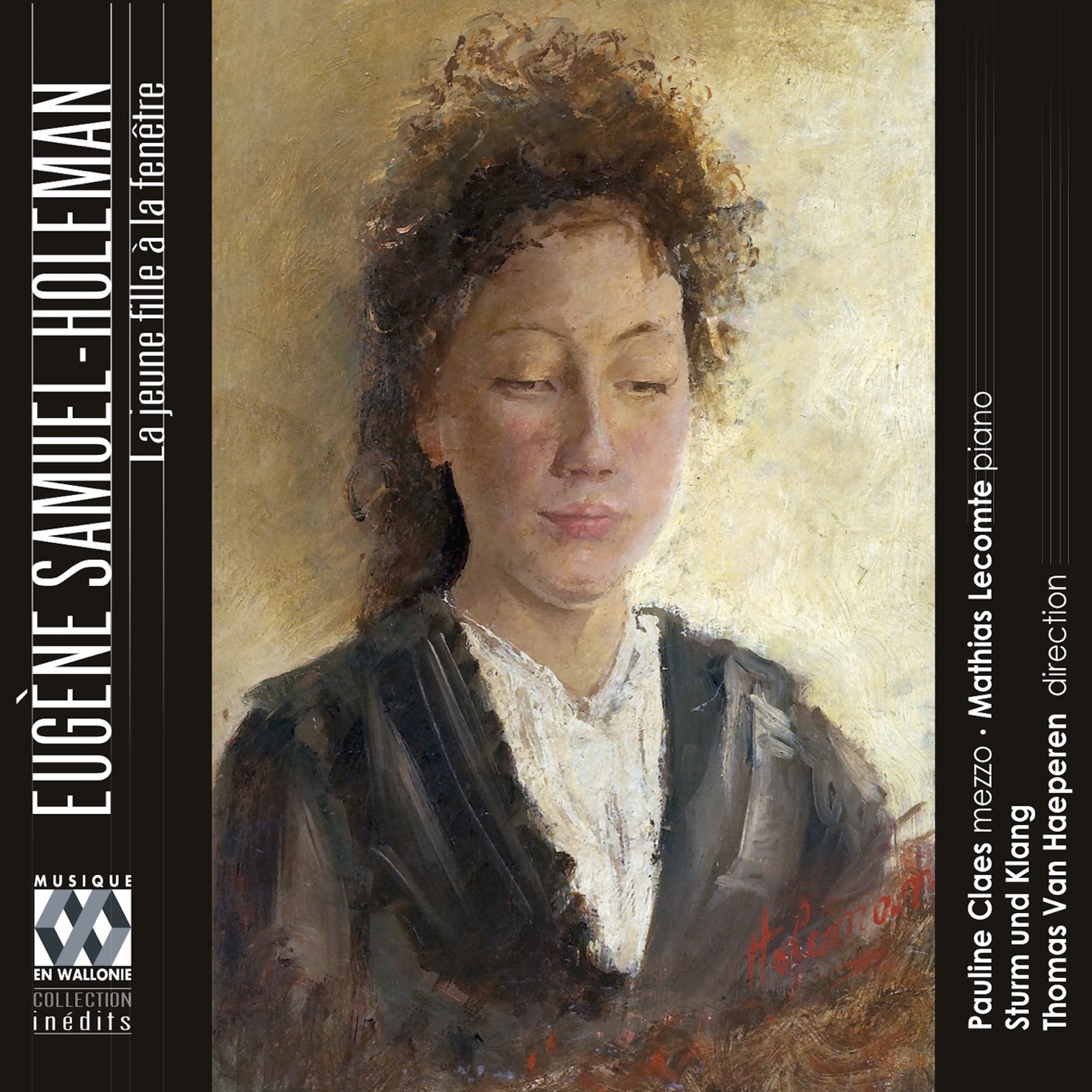 Cover Samuel-Holeman: La jeune fille à la fenêtre