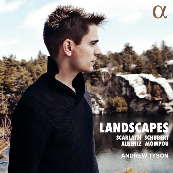 Cover Landscapes: Scarlatti, Schubert, Albéniz & Mompou