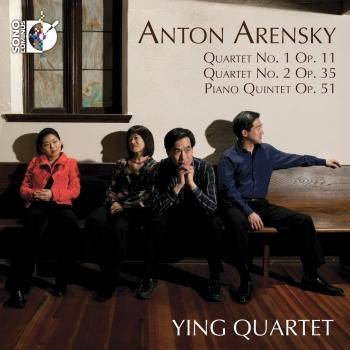 Cover Arensky String Quartets Nos. 1 & 2 - Piano Quintet