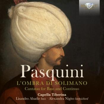 Cover Pasquini: L'ombra di solimano, Cantatas for Bass and Continuo