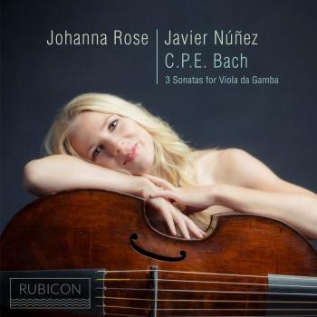 Cover C.P.E. Bach: 3 Sonatas for Viola da Gamba