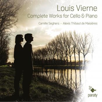 Cover Louis Vierne Complete Works for Cello & Piano