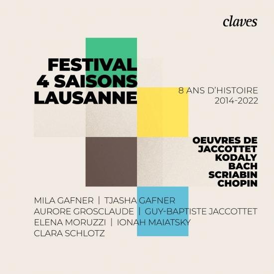 Cover Festival 4 saisons, Lausanne - 8 ans d'histoire: 2014-2022