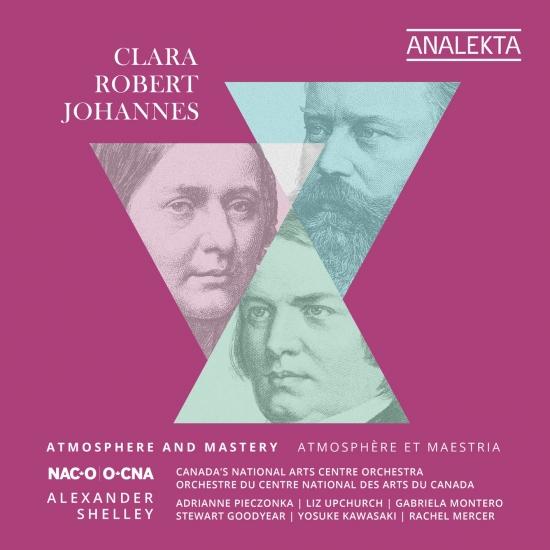 Cover Clara, Robert, Johannes: Atmosphere and Mastery
