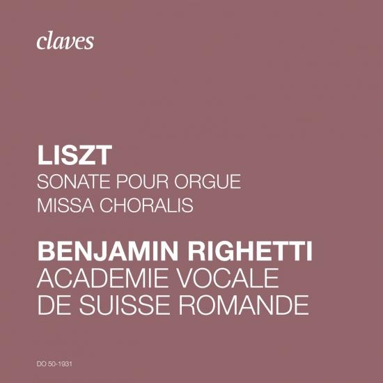 Cover Franz Liszt: Sonate pour orgue & Missa Choralis