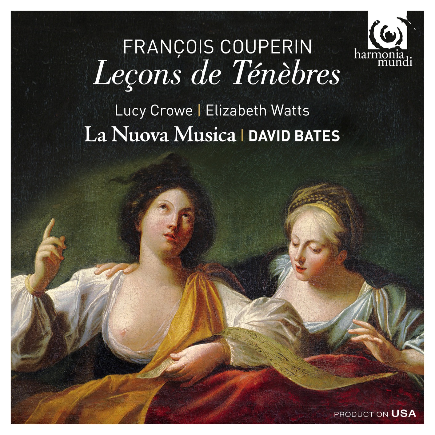 Cover F. Couperin: Leçons de Ténèbres - Brossard: Stabat Mater