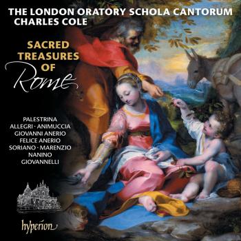 Cover Sacred Treasures of Rome (Palestrina & His Contemporaries – A Golden Age of Polyphony in Rome)