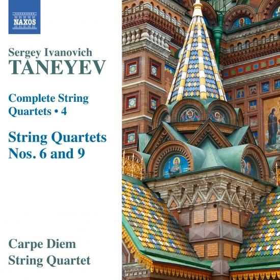 Cover Taneyev: Complete String Quartets, Vol. 4