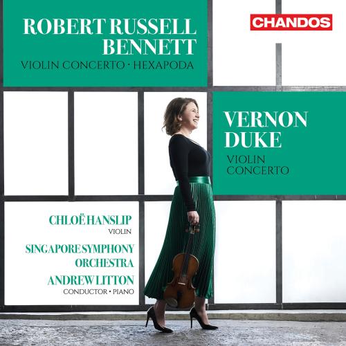 Cover Bennett; Duke: Violin Concertos