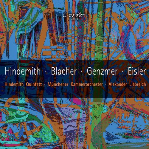 Cover Works by Hindemith, Blacher, Genzmer, Eisler