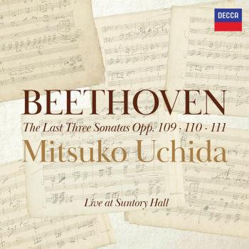 Cover Beethoven: Piano Sonatas, Opp. 109, 110 & 111 (Live at Suntory Hall, Tokyo, 2025)