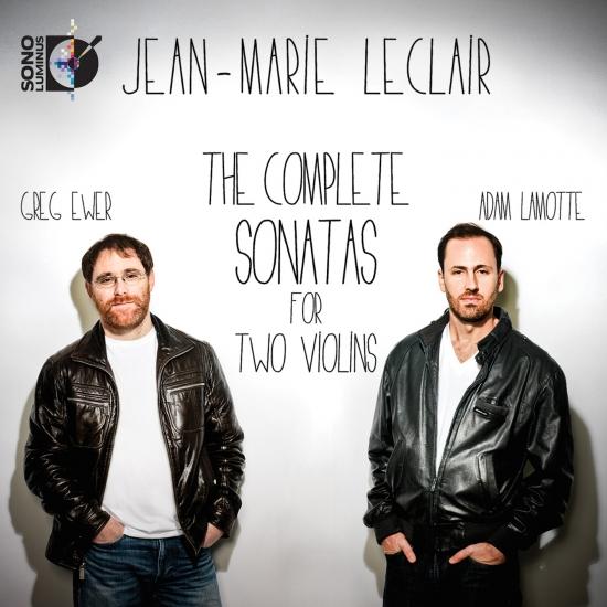Cover Leclair: The Complete Sonatas for 2 Violins